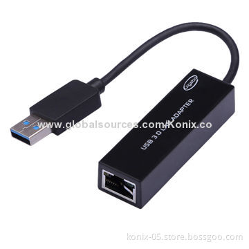 Power-line Ethernet adapter supports USB 3.0